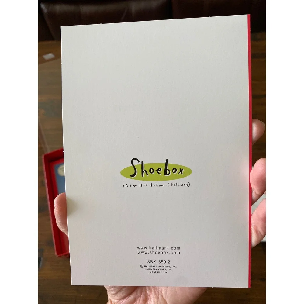 Hallmark Shoebox Funny‎ Christmas Cards Boxed Set 18ct Revilo Santa SBX3592
